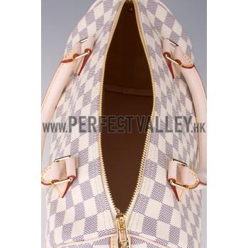 Louis Vuitton Damier Azur Speedy 30 with Shoulder Strap