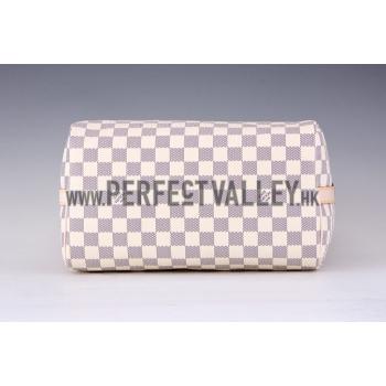 Louis Vuitton Damier Azur Speedy 30 with Shoulder Strap