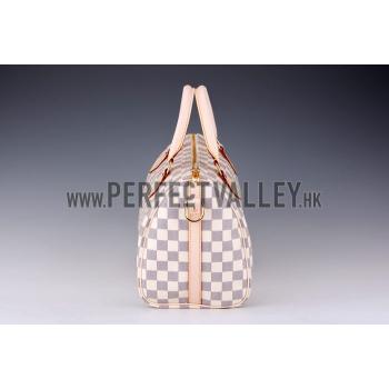 Louis Vuitton Damier Azur Speedy 30 with Shoulder Strap