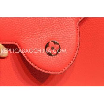 Louis Vuitton Handbag Capucines Red Calfskin