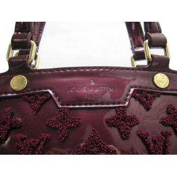 Cheap Louis Vuitton Monogram Vernis M40607 Purple Medium HandBags