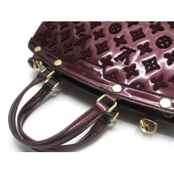 Cheap Louis Vuitton Monogram Vernis M40607 Purple Medium HandBags