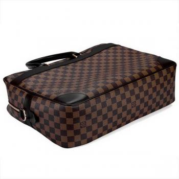 Cheap Louis Vuitton Damier Canvas N41122 Brown Canvas Large Bag Replica HM09422