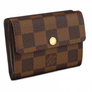 Cheap Cheap Louis Vuitton Damier Canvas N62925 Brown Small Wallet HM09509