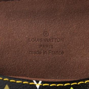 Louis Vuitton Monogram Multicolore M40204 Black Canvas Medium HM09549