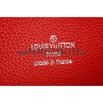 Replica Louis Vuitton Empreinte Zippy Wallet With Studs Red