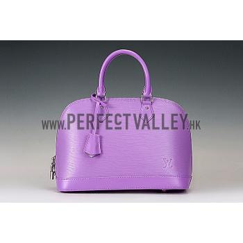 Cheap Louis Vuitton Alma PM Purple Epi Leather   607508