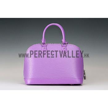 Cheap Louis Vuitton Alma PM Purple Epi Leather   607508