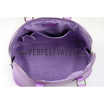 Cheap Louis Vuitton Alma PM Purple Epi Leather   607508