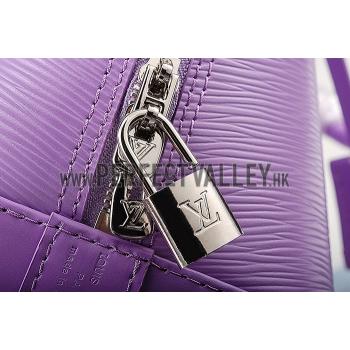 Cheap Louis Vuitton Alma PM Purple Epi Leather   607508