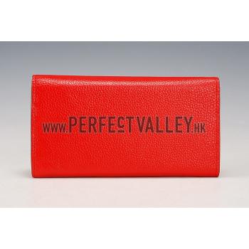 Louis Vuitton Lockme Wallet Red