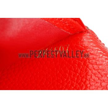 Louis Vuitton Lockme Wallet Red