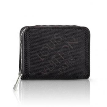 Louis Vuitton Damier Geant N63088 Black Canvas Mens Wallet Replica