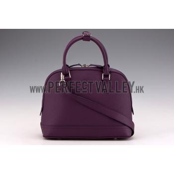 Louis Vuitton Alma in Taurillon Leather Purple MM