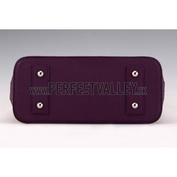 Louis Vuitton Alma in Taurillon Leather Purple MM