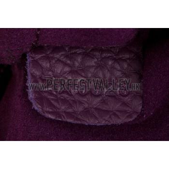 Louis Vuitton Alma in Taurillon Leather Purple MM