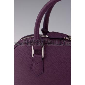 Louis Vuitton Alma in Taurillon Leather Purple MM