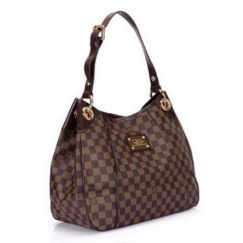 Louis Vuitton Damier Canvas N56382 Brown Cross Body Bag Ladies