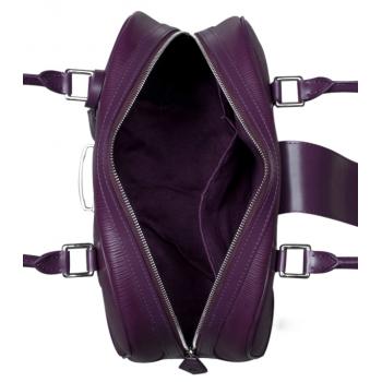 Louis Vuitton EPI Leather M59312 Purple Cow Leather Ladies