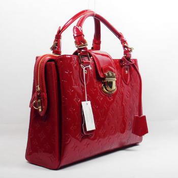 Louis Vuitton Monogram Vernis M93757 Red HandBags Ladies