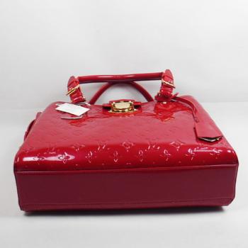 Louis Vuitton Monogram Vernis M93757 Red HandBags Ladies