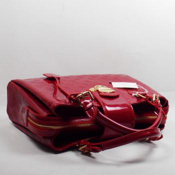 Louis Vuitton Monogram Vernis M93757 Red HandBags Ladies