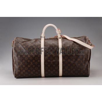 Louis Vuitton Keepall 60 with shoulder strap