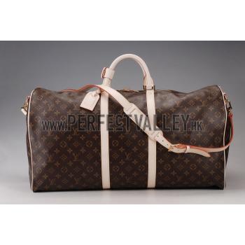 Louis Vuitton Keepall 60 with shoulder strap