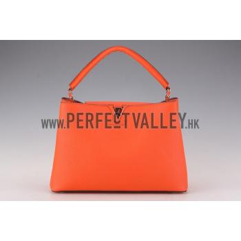 Louis Vuitton Capucines Orange