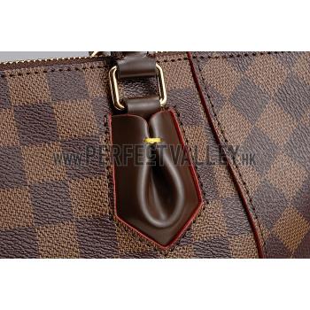 Cheap Louis Vuitton Cassa Tote PM Damier Ebene Canvas Red