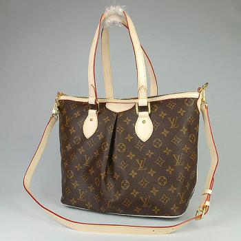 Louis Vuitton Monogram Canvas M40145 Cow Leather Large 2way