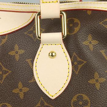 Louis Vuitton Monogram Canvas M40145 Cow Leather Large 2way