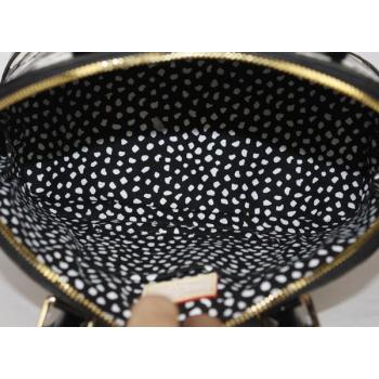 Louis Vuitton Yayoi Kusama M93594 Black Large HandBags