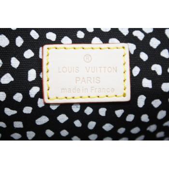 Louis Vuitton Yayoi Kusama M93594 Black Large HandBags