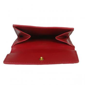 Louis Vuitton Monogram Vernis M91982 Red Small Ladies Wallet