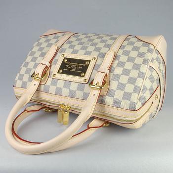 Cheap Louis Vuitton Damier Canvas N52001 White Medium HandBags