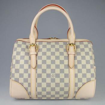 Cheap Louis Vuitton Damier Canvas N52001 White Medium HandBags