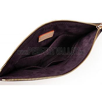 Louis Vuitton Monogram Canvas Pochette Pallas Purple 607524 Replica