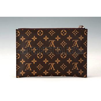 Louis Vuitton Monogram Canvas Pochette Pallas Purple 607524 Replica