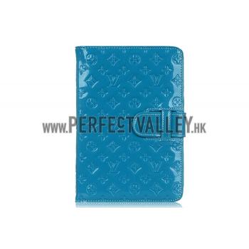 Replica Louis Vuitton Vernis Mini iPad Wallet Case Blue