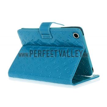 Replica Louis Vuitton Vernis Mini iPad Wallet Case Blue