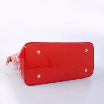 Louis Vuitton Yayoi Kusama M91423 Red Large HandBags