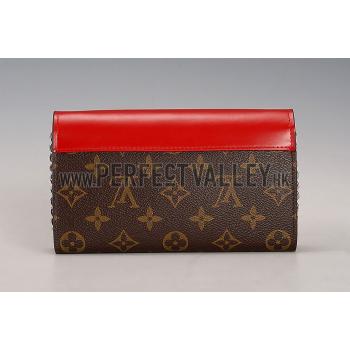 Cheap Louis Vuitton Tribal Mask Chaine Wallet Red