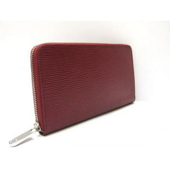 Cheap Louis Vuitton EPI Leather M6385M Red Cow Leather Ladies Wallet