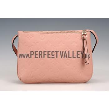 Replica Louis Vuitton Empreinte Twinset Leather Pink