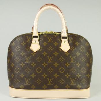 Louis Vuitton Monogram Canvas M51130 Cow Leather HandBags Ladies