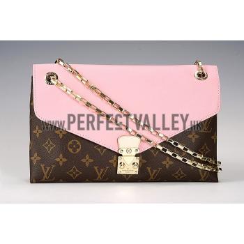 Replica Louis Vuitton Pallas Chain Bag Pink 608249