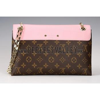 Replica Louis Vuitton Pallas Chain Bag Pink 608249