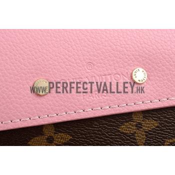 Replica Louis Vuitton Pallas Chain Bag Pink 608249