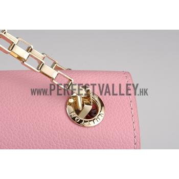 Replica Louis Vuitton Pallas Chain Bag Pink 608249